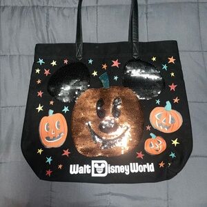Walt Disney World Mickey Mouse Pumkin Tote